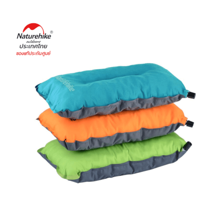 หมอนแบบพองลมอัตโนมัติ Naturehike สีเขียว_2